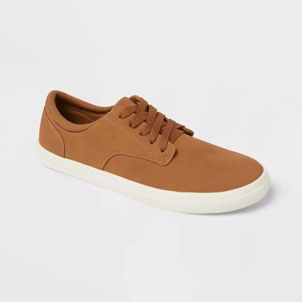 Harj PU Suede Sneakers - Goodfellow & Co - Brown - Men's 12
